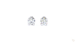 1.70 Carat Each Diamond Stud Earrings