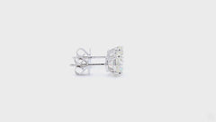 1.50 Carat Each Diamond Stud Earrings